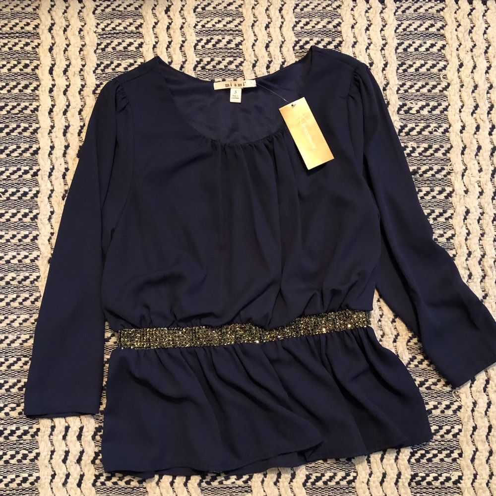 Navy Francesca’s top